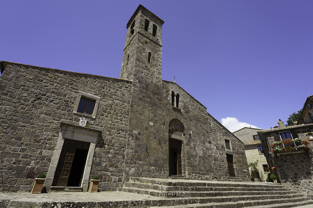 The San Pietro Church in Radicofani