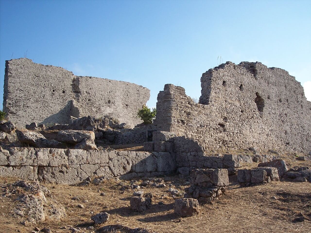The ruins of the ancient town of Cosa, in Ansedonia (Orbetello)