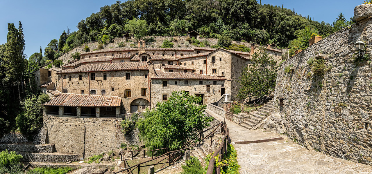 Explore the 13th-century convent, 4 km from Cortona, with its terraced structure, Franciscan church, and natural surroundings. Hike or drive to get there.