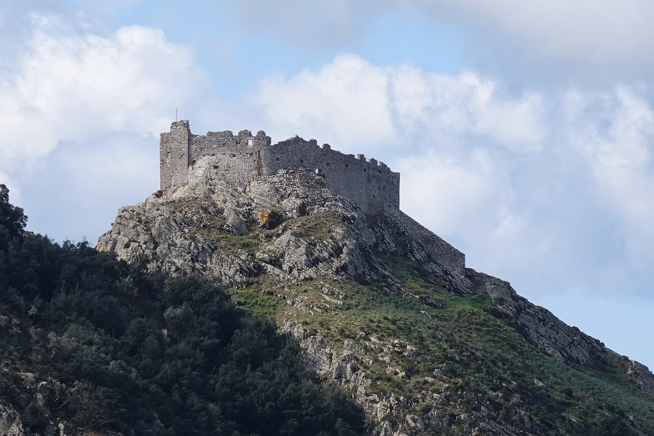 Volterraio Castle (Castello del Volterraio), in the Portoferraio municipality