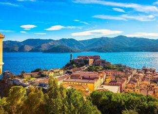 Elba Island – Where Tuscan Charm Meets Seaside Serenity Elba Island, view on the town of Portoferraio