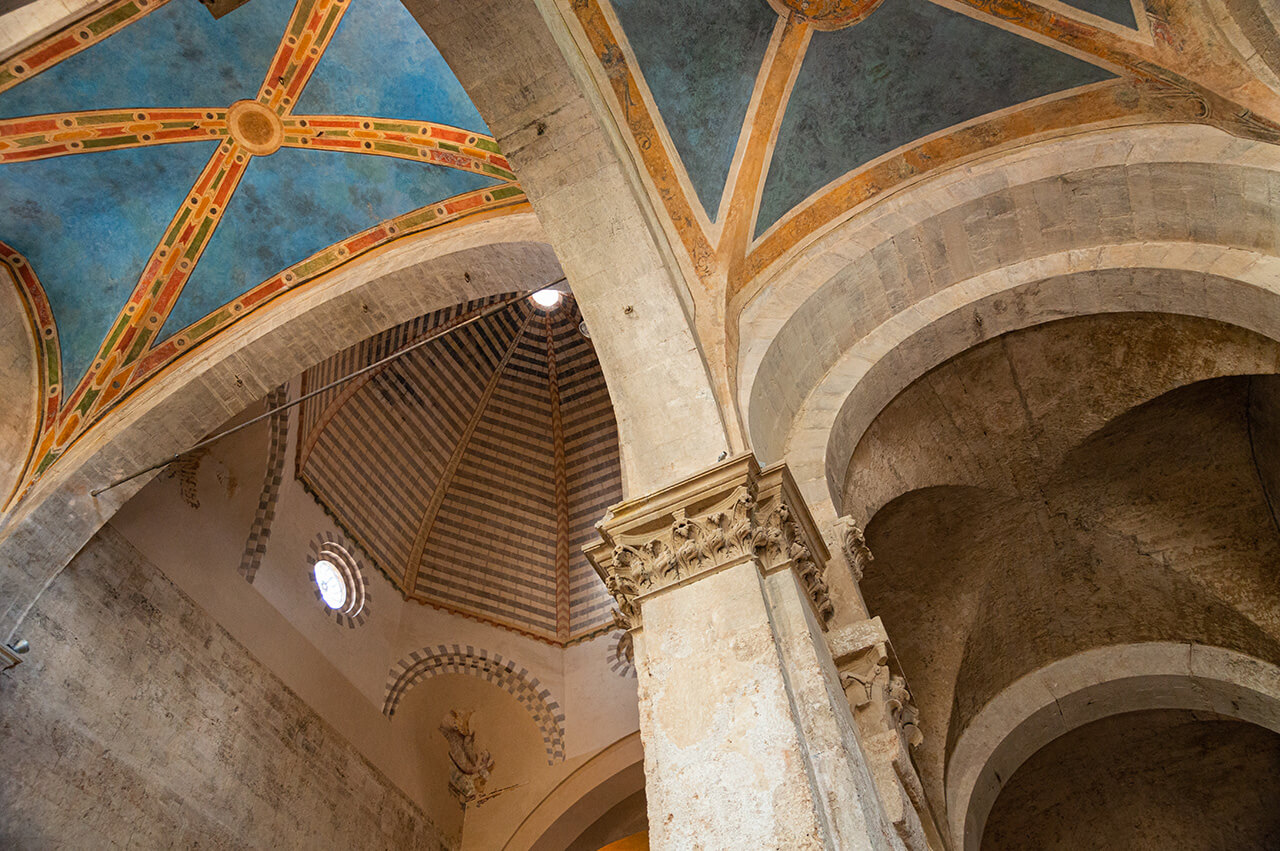 Inside the Cathedral of San Cerbone, in Massa Marittima