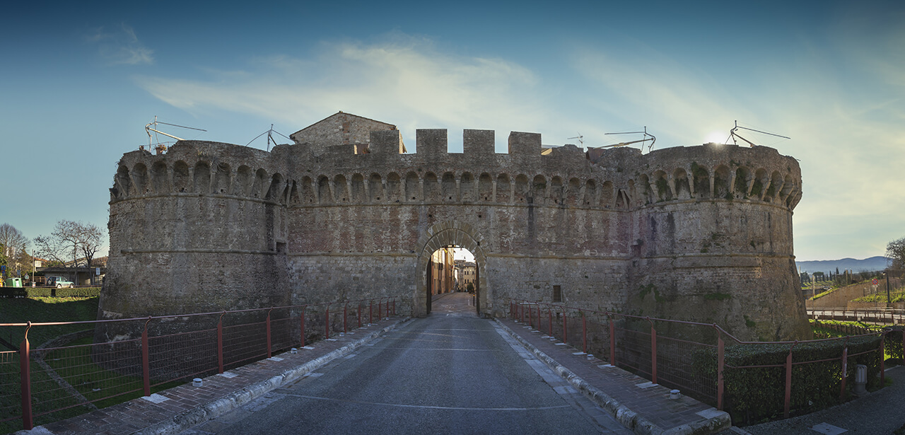 The Porta Volterrana in Colle Val d'Elsa