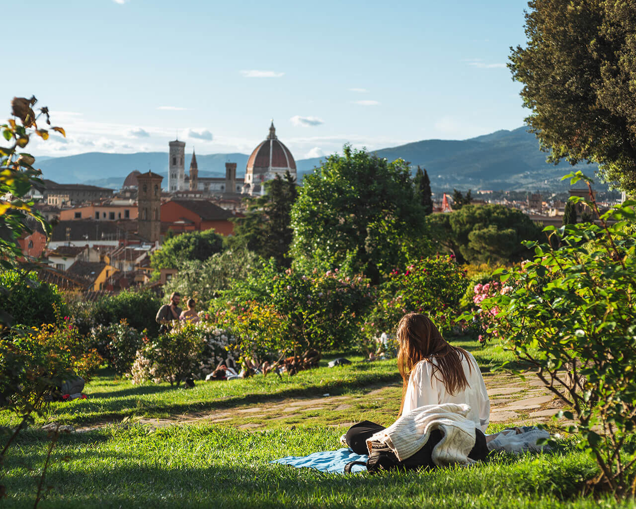 The weather in Florence in May is usually pleasantly warm