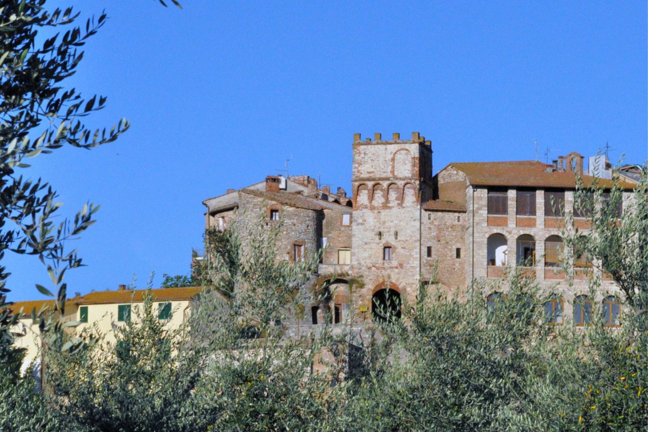 The historic center of Rapolano Terme, a destination that cannot be missed if you visit Siena