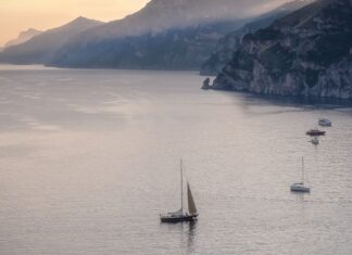 How Many Days in Amalfi Coast – A Mediterranean Escape The Amalfi coast at sunset