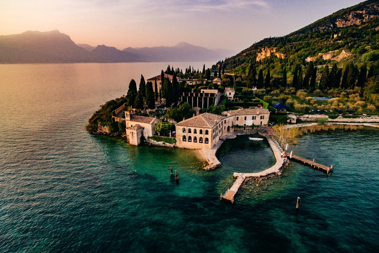 Lake Garda, in northern Italy