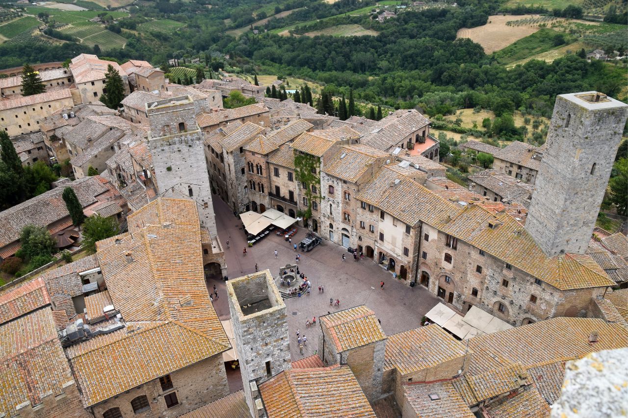 San Gimignano is a medieval town, known its history, art, wine, and breathtaking medieval architecture