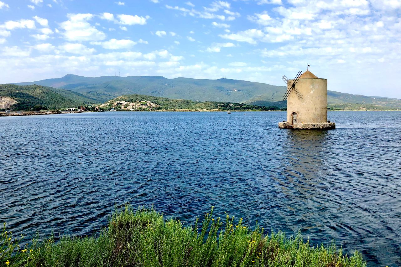 The Spanish mill of Orbetello, in southern Tuscany