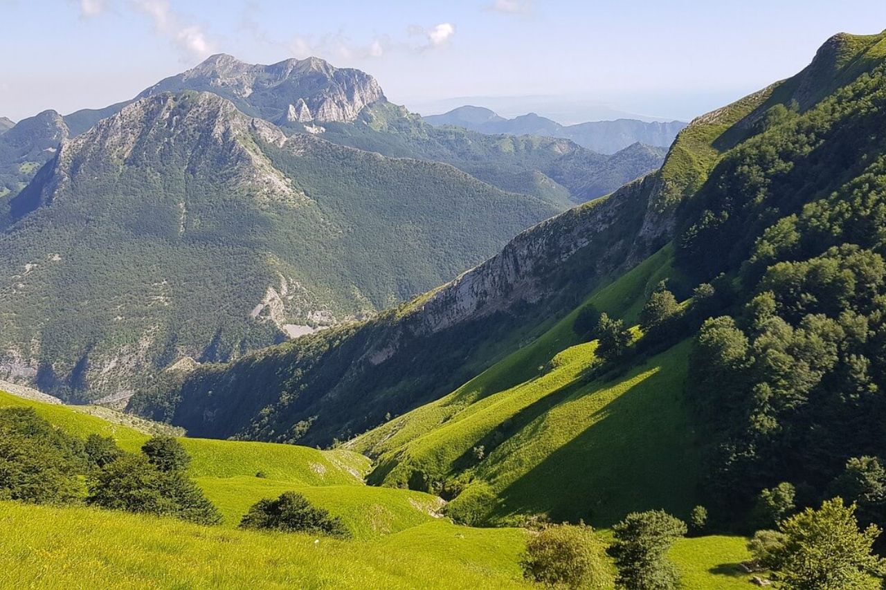 The Apuan Alps, easy to reach from Castelnuovo di Garfagnana