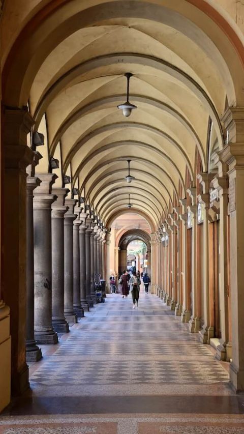 The arcades of Bologna