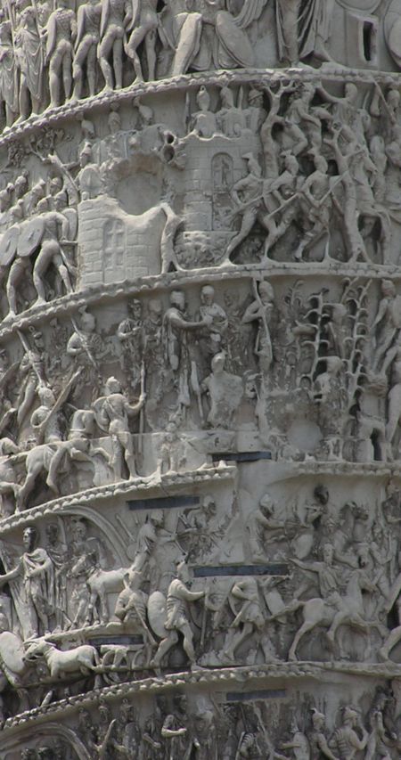 Details of the Marcus Aurelius Column