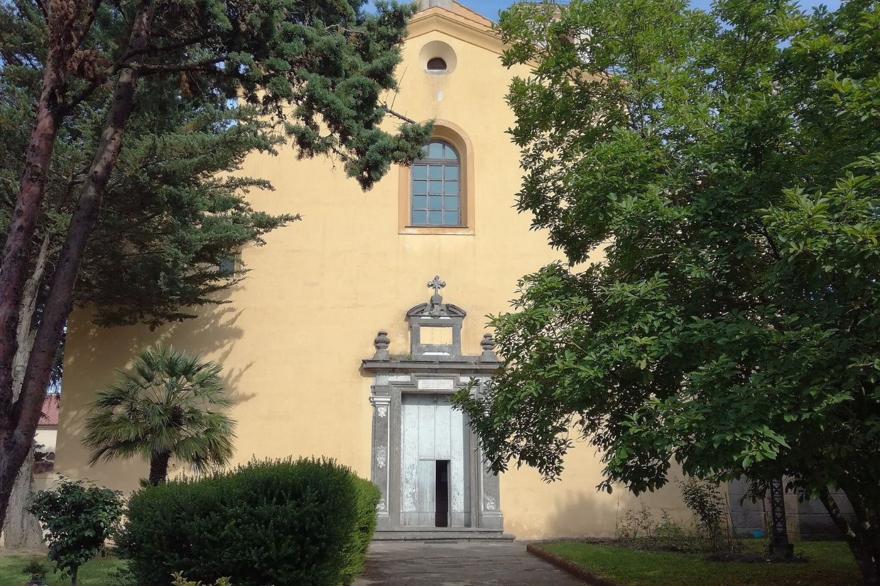 The entrance to the Camaldoli Hermitage, near Poppi