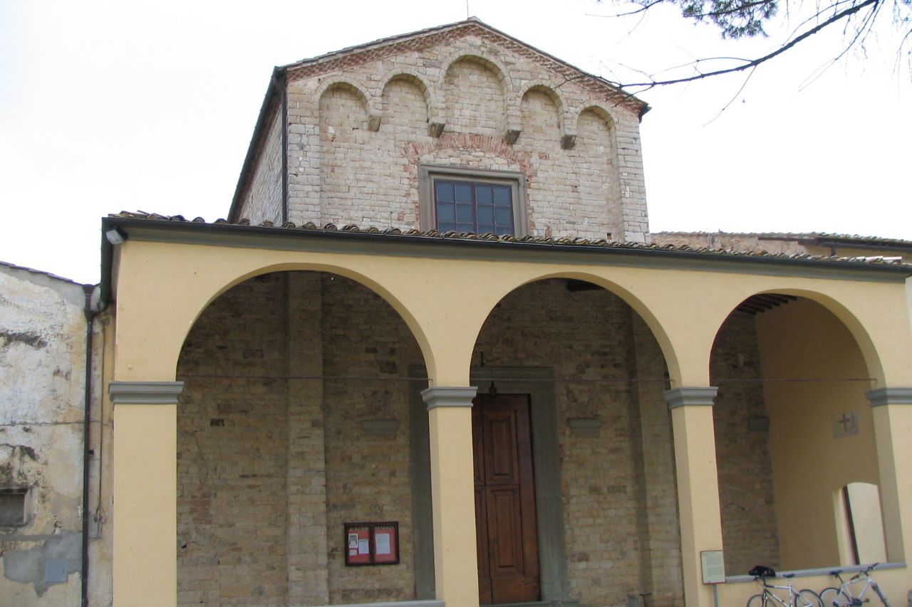 The main church of San Casciano dei Bagni