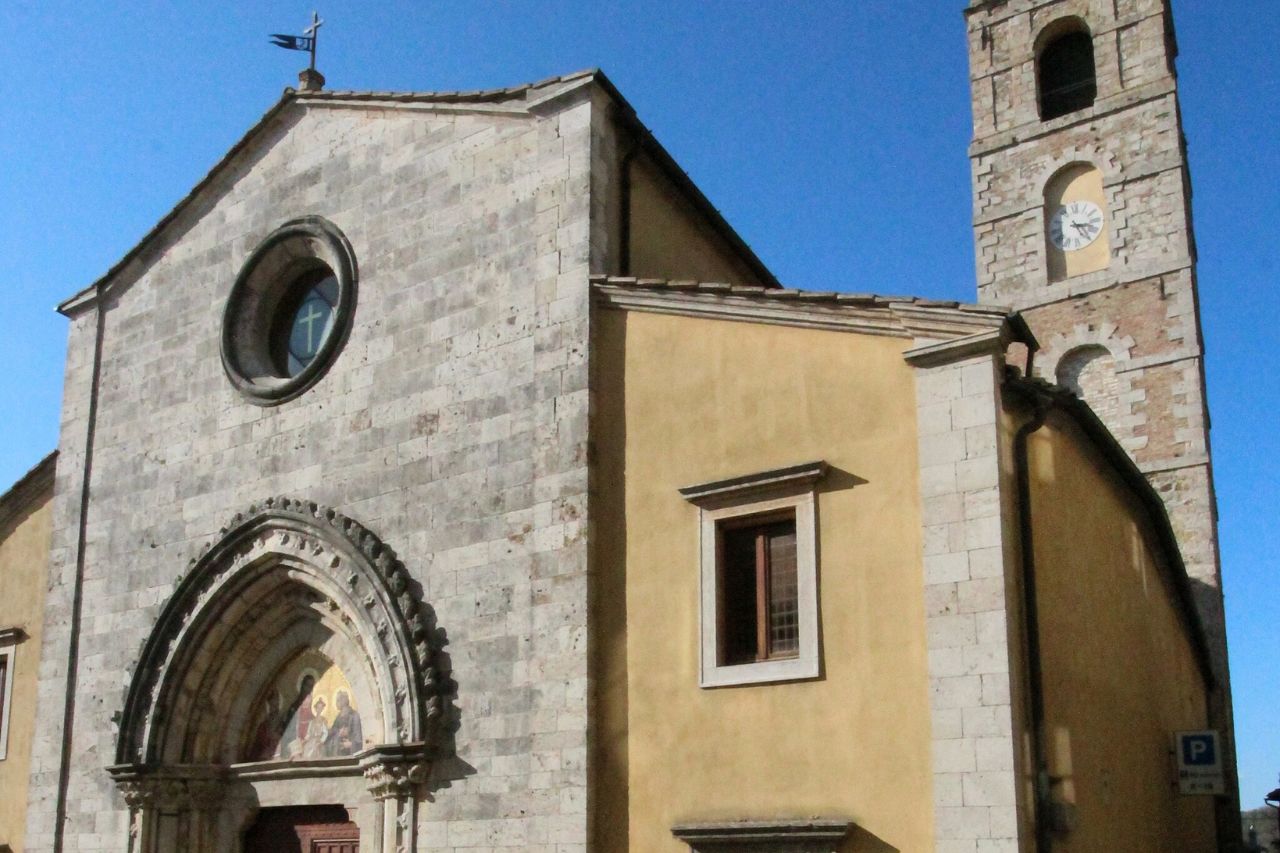 The Collegiate Church of San Leonardo in San Casciano dei Bagni