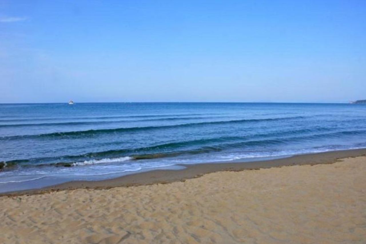 Beautiful beach near the Apartment Leopardi