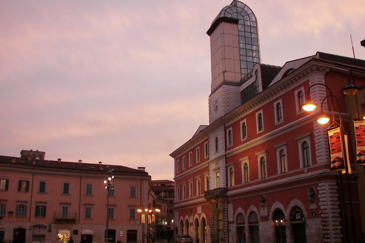 Cityscape of Terni, Italy, showcasing the urban architecture
