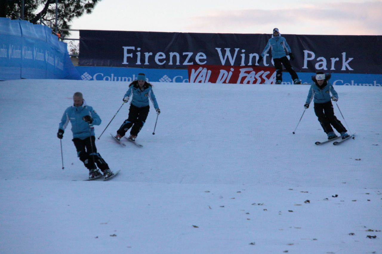 People are skiing at Florence Winter Park