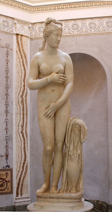 Capitoline Venus, a classical marble sculpture portraying the goddess of love