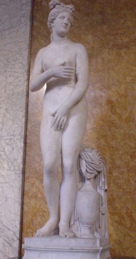 a timeless and graceful pose, representing the elegance and beauty of ancient Roman art