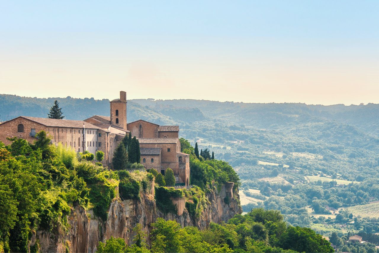 A captivating view of Orvieto after a day trip from Rome by train