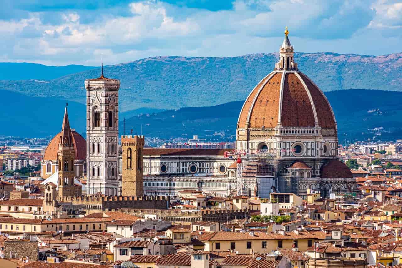 The panoramic view of Florence