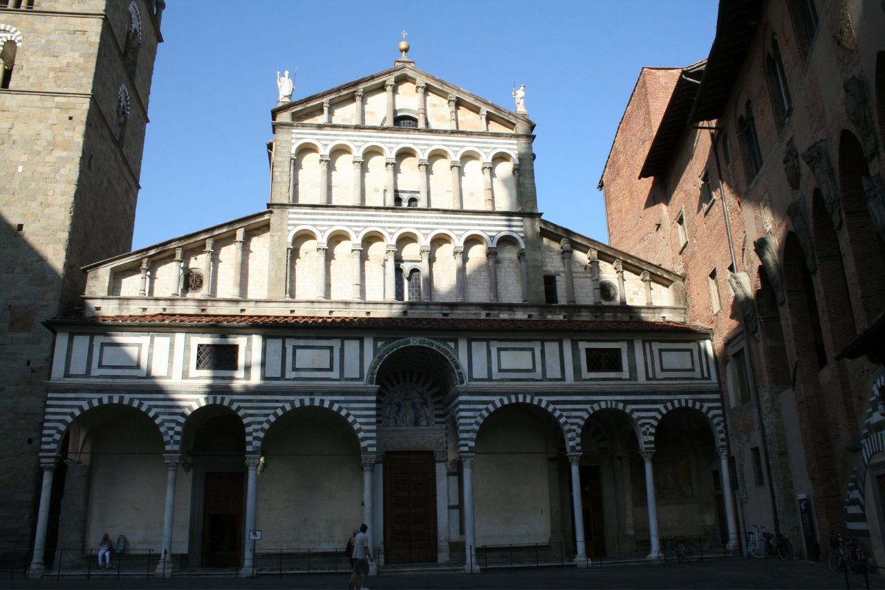 The Cattedrale di San Zeno, in Pistoia, Italy