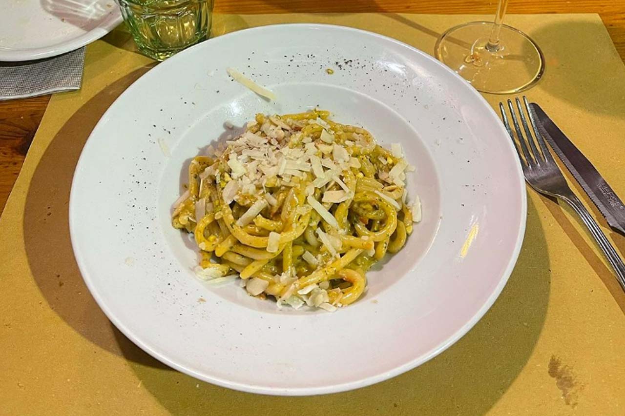 Pasta dish served by the La Bottega di Giovannino