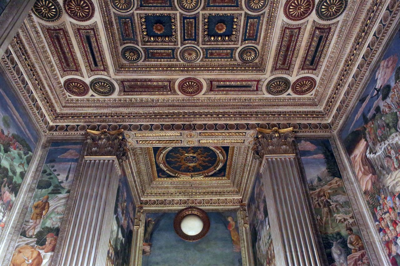 The interior of the Medici Chapels