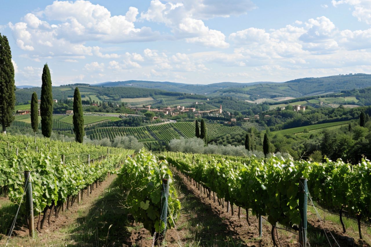 A beautiful winery in Greve in Chianti